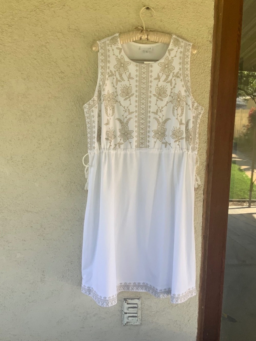 J.JILL EMBELLISHED KNIT DRESS